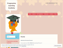 Tablet Screenshot of progressivelearningacademy.com